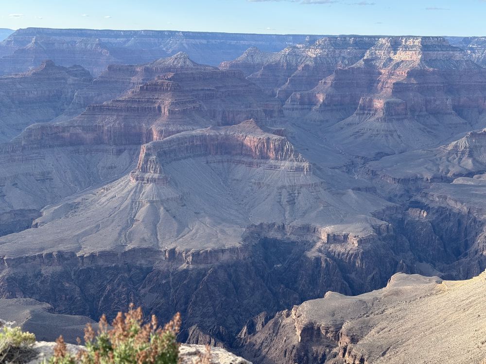 Canyon at dusk