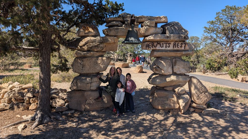 Hermits Rest sign