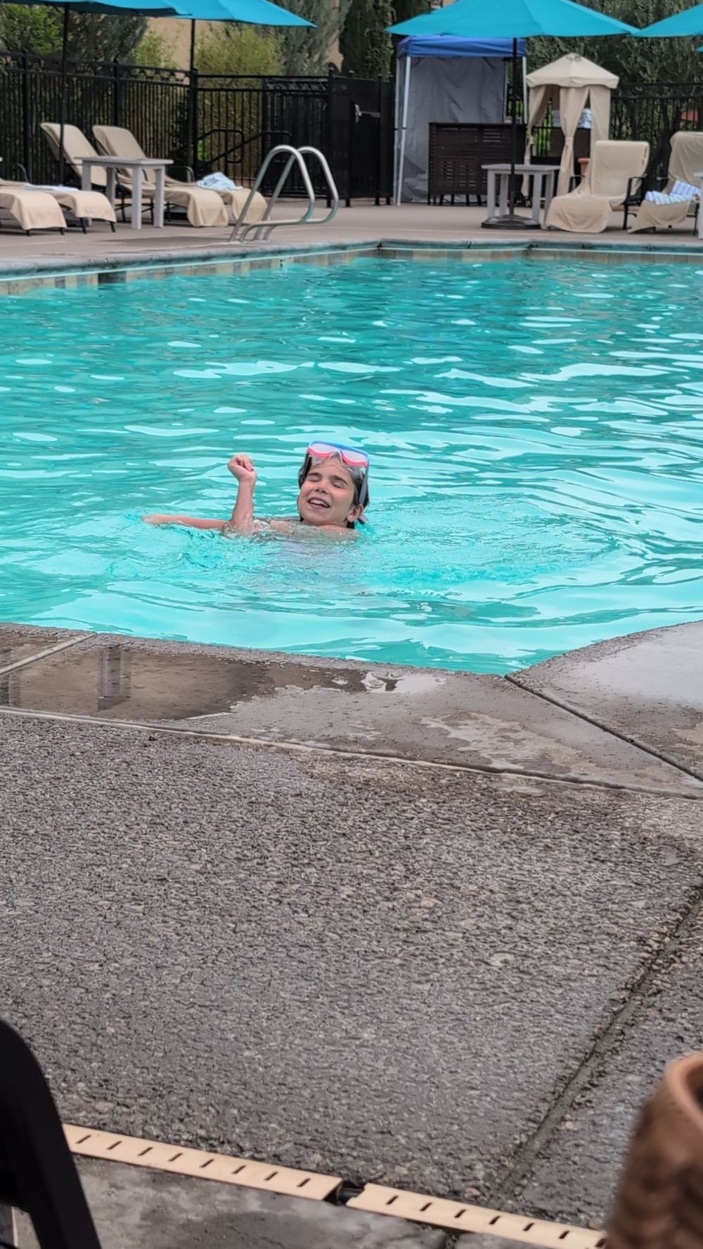 Pool time at the Allegretto